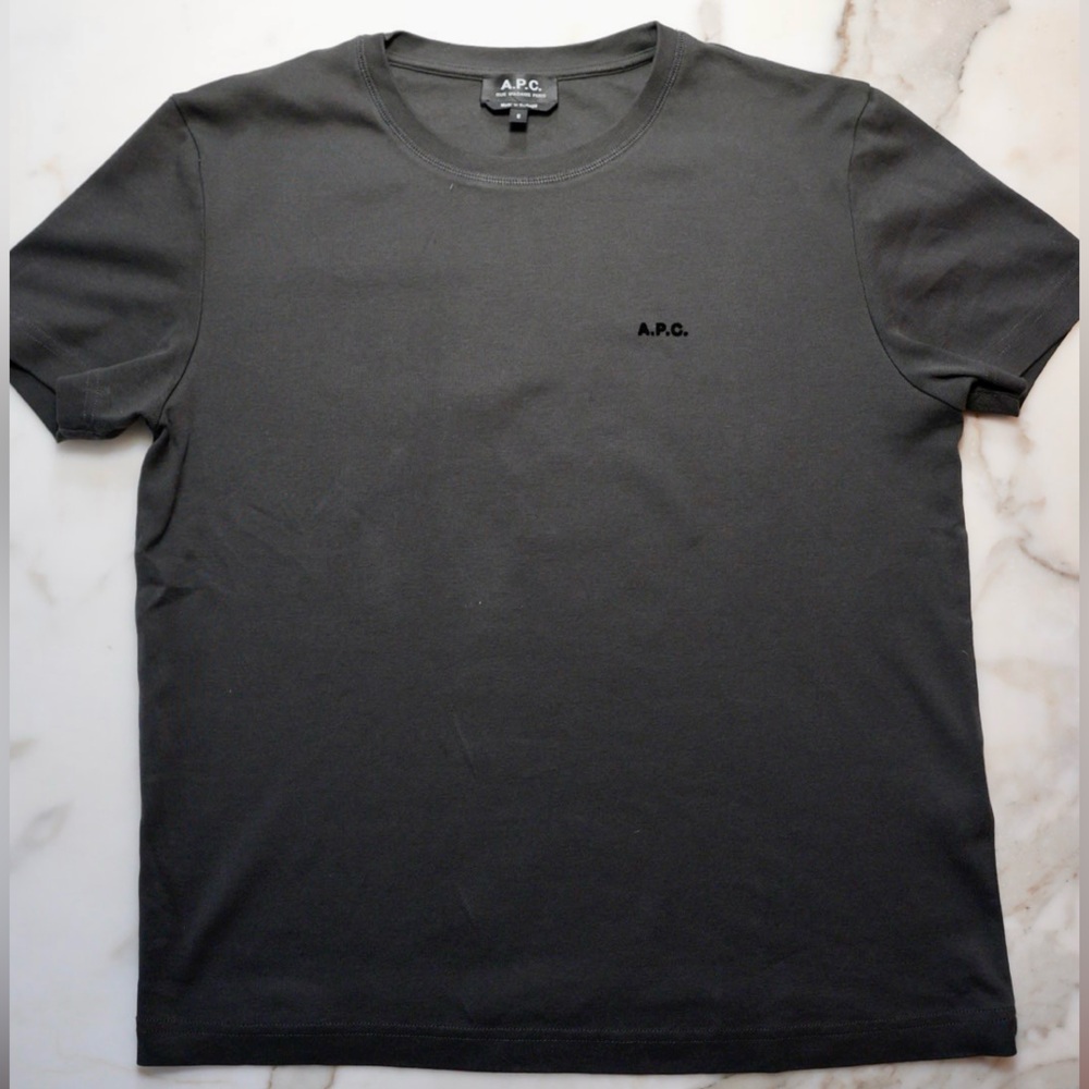 A.P.C. Dark Gray Men's Shirt